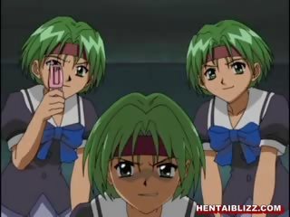 Pagkaalipin hentai mahirap makakakuha ng shoved patpat sa kanya puke