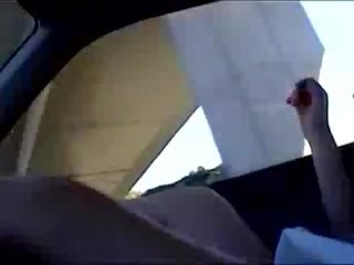 Uniwersitet damsel flashes for awtobus driver