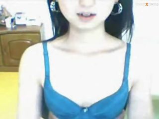 亚洲人 青少年 女士 摄像头 夹