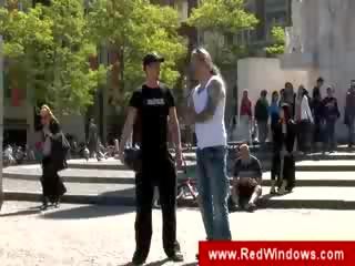 Turist visits an amsterdam prostitutka
