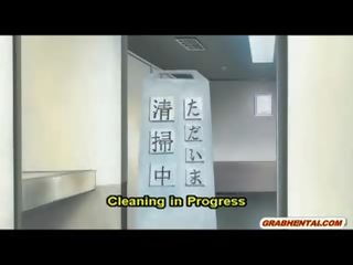 Berpayu dara besar hentai fucked keras dalam yang tandas