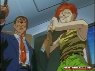 Nahuli hentai brutally orgiya sa pamamagitan ng itim maskara mga lalaki