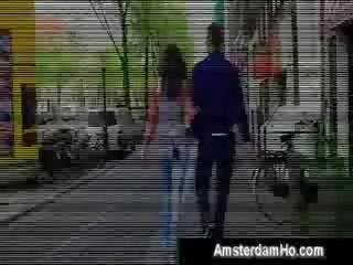 Marvellous blond euro jelep gets paid to suck a turist dong