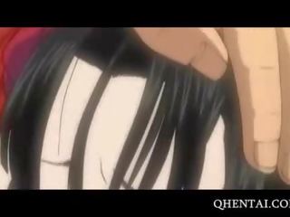 Mokrý hentai geisha vynucený do tvrdéjádro xxx film