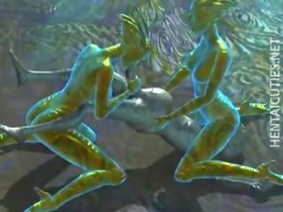 Hottie 3d hentai goddess saab perses poolt a koletis