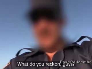 Pekeng pulis may malaki peter fucks pulot sa ang dalampasigan