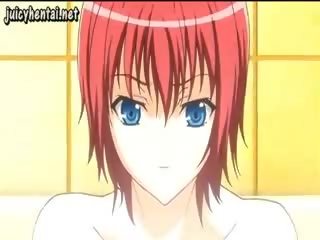 Glorious Anime Gets Enormous Tits Rubbed