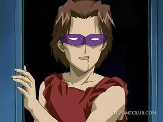 Hentai Tied Up x rated clip Prisoner Gets Body Teased In Group