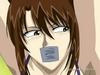 Hentai Tied Up x rated clip Prisoner Gets Body Teased In Group
