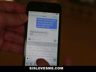 Sislovesme - devious step-brother tricks sister into sikiş