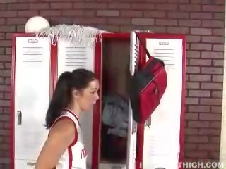 Chick serves hard phallus