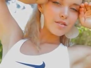 Blondinka love bag duş