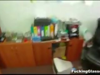 This clueless 19 y.o. pirang comes to the business centre