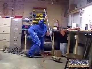 E mrekullueshme bjonde gjuhustër ka e egër seks video i vjetër djalë