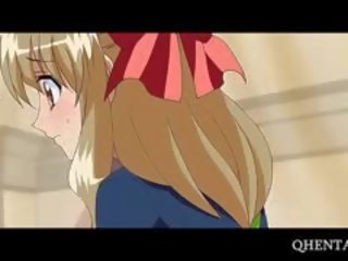 Hentai School enchantress Pussy Banged On The Floor