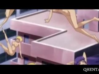 Hentai cuties doing phallus and slick pussies