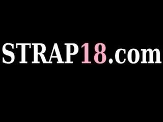 Luxury strapon girl4girl sa maskara naglalaro