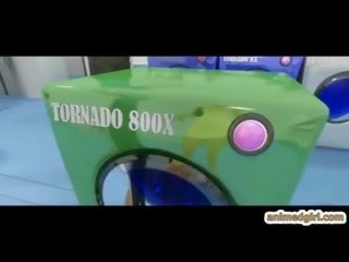 3d animated getto great strapon fucked