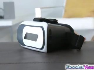 Kaakit-akit stepsis khloe kapri vr magkantot adventures
