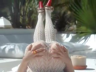 Tuyệt vời mơ của đẹp wow tóc vàng