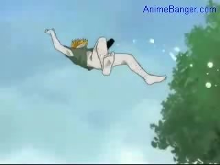 Warrior mademoiselle getting fucked by huge buddy internal jyzlamak shot in the tokaý and gyz in kostýüm fingered fucked while holdi