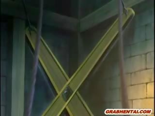 Chained Hentai Slave With Bigboobs In The Dungeon