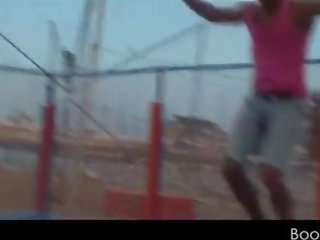 Provocative başlangyç teenage girls having fun on holiday