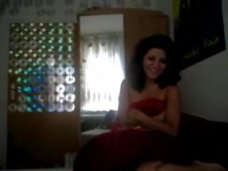 Curly haired 18yo mudo rumaja camgirl