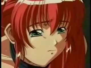 Bondaged Anime street girl fancy woman