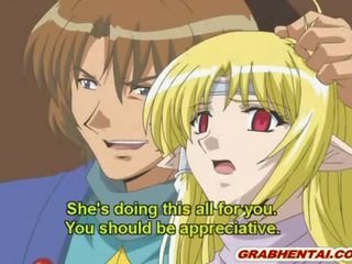 Two Princess Hentai Sucking prick And Groupfucking