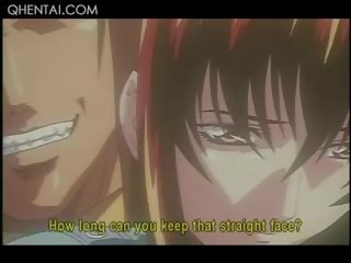 Hentai x rated film Prisoner In Chains Mouth Fucked And Cunt Teased
