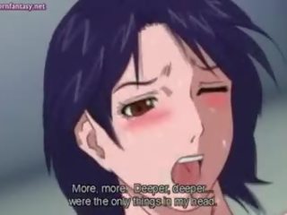 Randy animeeritud abielunaine saab vitt rubbed