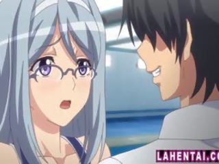 I madh titted hentai divinity me syze në rroba banje merr fucked