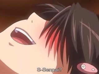 Big titted anime x rated video bomb jumps pecker on