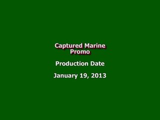 Captured marine