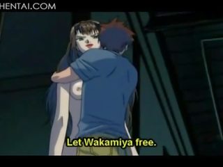 Naked Hentai Teen seductress Jumping And Eating lustful prick