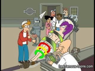 Futurama vs jetsons i rritur video parodi