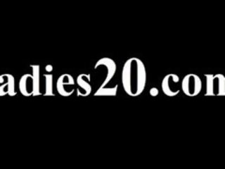 Young perizada gets strap on copulated