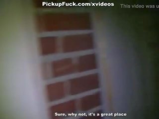 Young student fuck hard in the podwal for 150 bucks