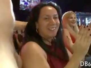 Undress dancer screwed at hen-party