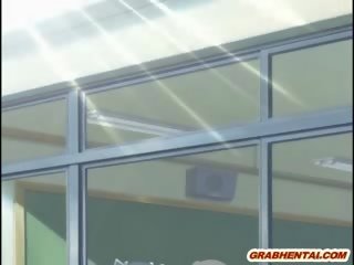 Owadanja manga talyp fucked with pilot in the plane