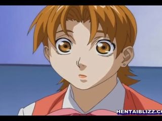 Lingeris Office young female Hentai Gets Squeezed Her Bigtits And Fingered Pussy