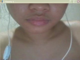 Shanty Indo Showing schoolgirl