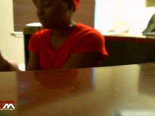 Black young lady Is member Flashed At Job Interview & Then