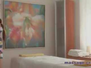 This diva Drools Cum next thing right after An voluptuous Massage