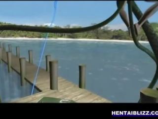3d animeeritud hentai meeldima naine raske perses poolt snake koletis