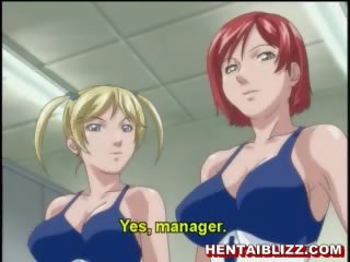 Hentai koolitüdrukud koos a suurim tissid võttes a