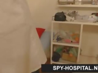 Beatiful Female Gyno-chair Exam Caught On Hidden Camera