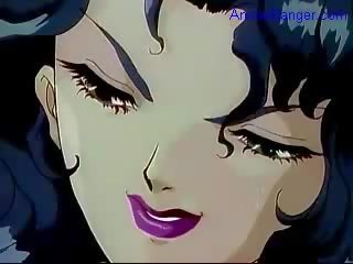 Uly emjekli ms getting licked fingered fucked with strapon by other gyz