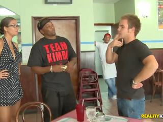 Money Talks crew is running a restaurant. No sex movie